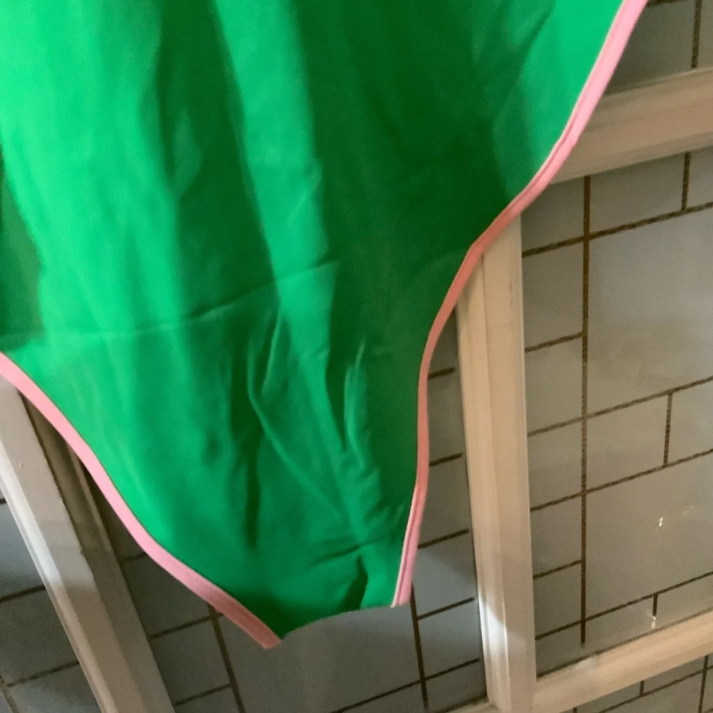 AKA Oh So Pretty PINK AND GREEN Swimsuit
Size: Large - Picture 7 of 12